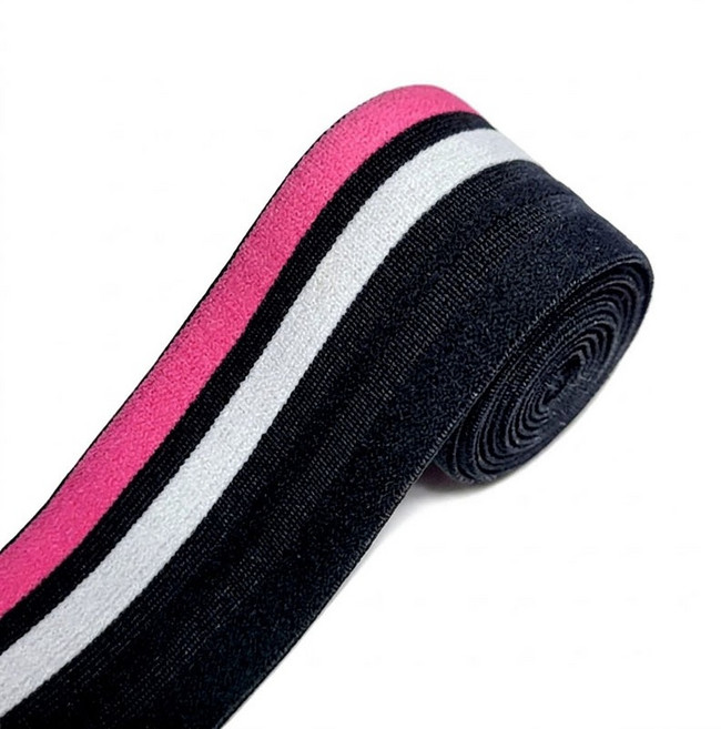 [청라핸즈] 허리고무밴드 소프트밴딩 45mm 핑크 엔화이트 (17-281)