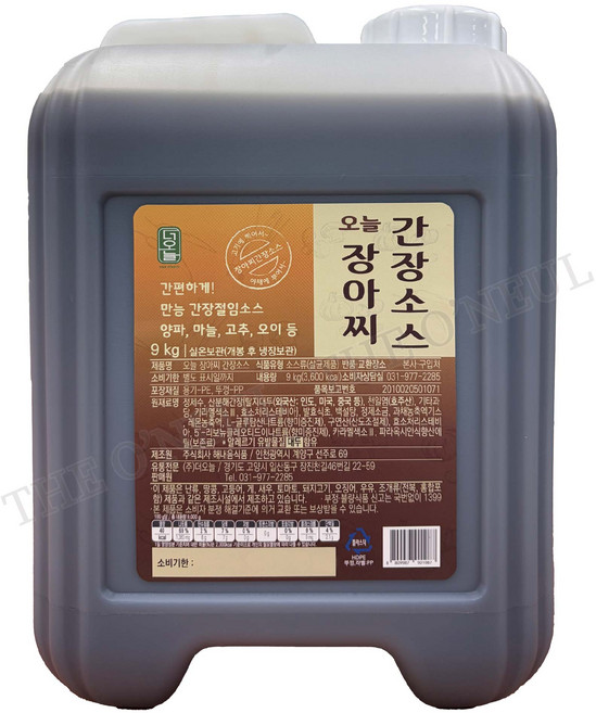 오늘 장아찌 간장소스 9kg, 1개
