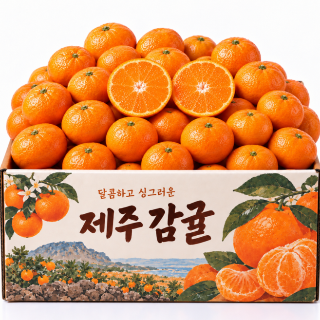 [타임특가] 15brix 고당도 제주 감귤, 1박스, 10kg