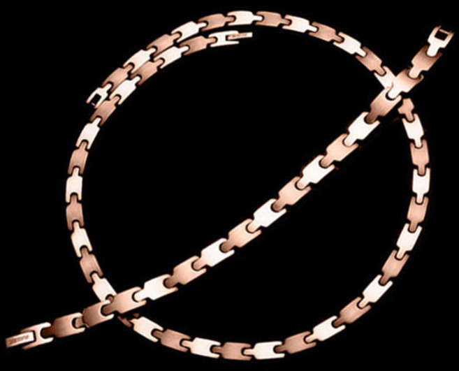 아트박스/발란스3000 [발란스3000] 베누스R 게르마늄 목걸이 팔찌 세트