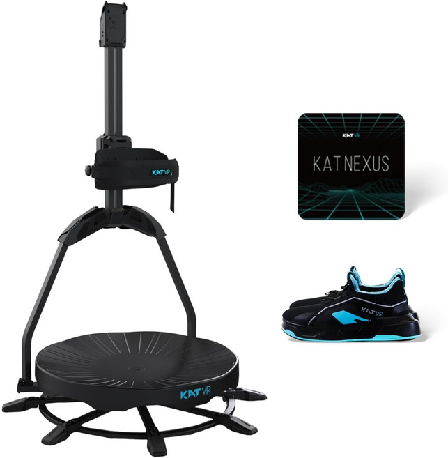 KAT Walk C2 코어 넥서스 VR 트레드밀 워킹 패드 360도 게이밍 피트니스 블랙, C2 코어 + 넥서스, 14