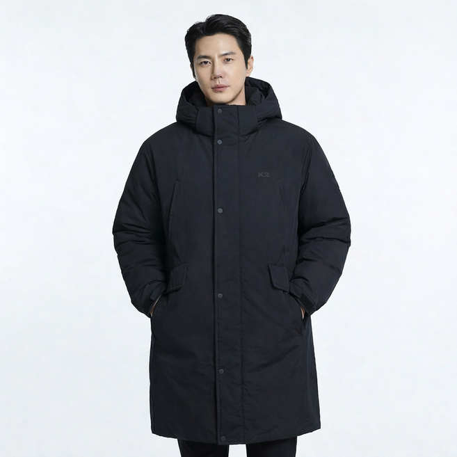(K2) 남성 중헤비 야상 다운 필파워850 프리미엄 구스다운 [정가: 569 000원]