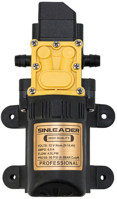 SINLEADER 신리다 스마트 압력스위치 다이어프램 펌프 농업용 12V 분무기 고압펌프, 1개