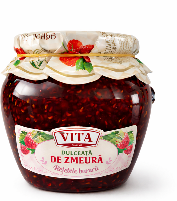 비타 라즈베리 잼 Vita Raspberry Jam 680g, 1개