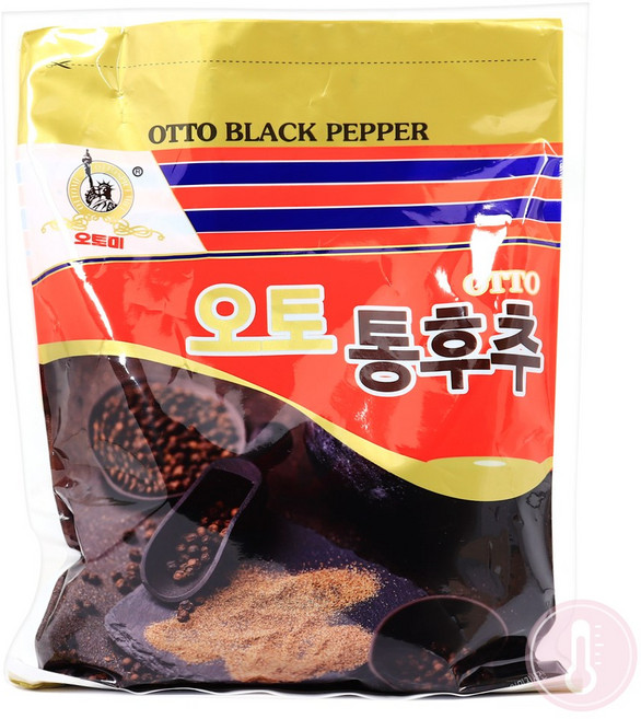 푸드올마켓_ OTTO 오토 통후추 500g-후추원두-파우치, 500g, 1개
