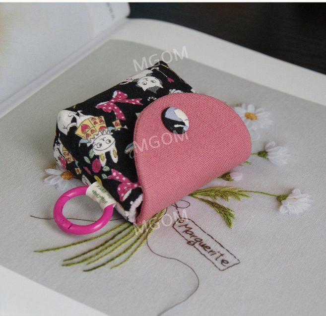 베오플레이 그레이스 케이스 호환 파우치 Beoplay Beo Grace 보호 커버 이어폰, 핑크고양이