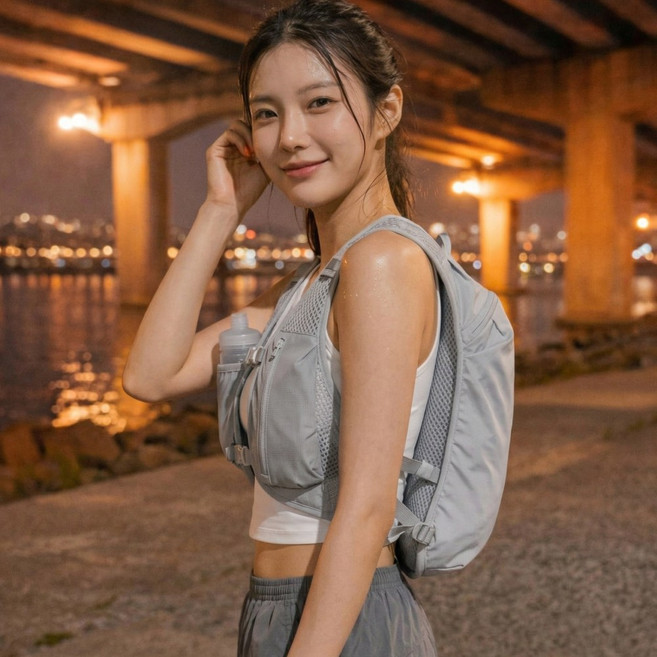 메이크앤 초경량 마라톤 트레일 러닝 등산 백팩 조끼 가방