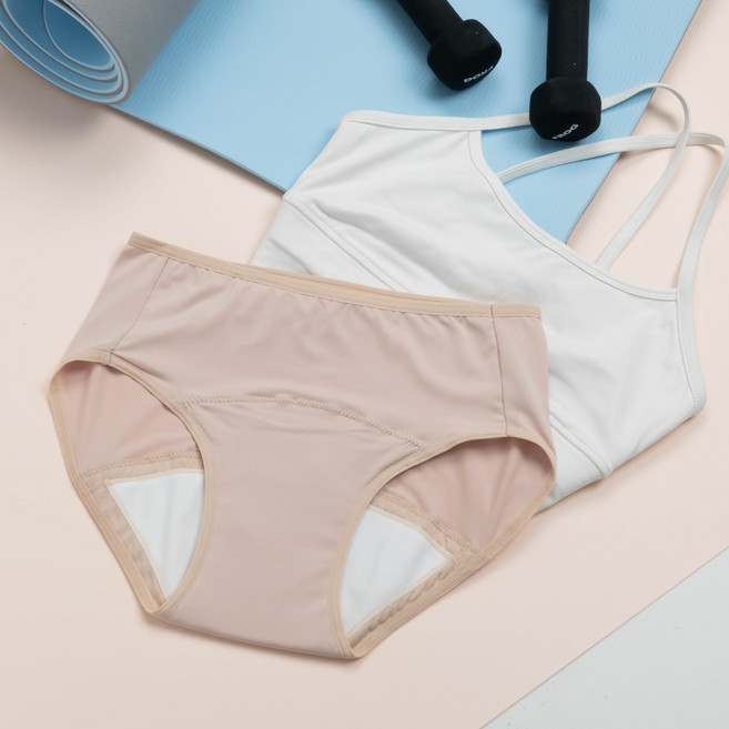 단색 컴포트에어 브리프 기능성 여성위생팬티 방수 논샘팬티 초경선물 야노시호 추사랑 추천