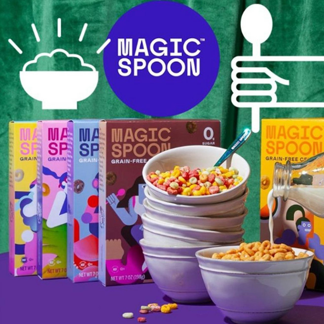 매직 스푼 브랙퍼스트 시리얼 버라이어티 팩 4팩