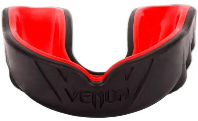 VENUM Challenger 毒液 護齒 運動牙套 - 拳擊、格鬥專業防護, 黑/紅, 1個