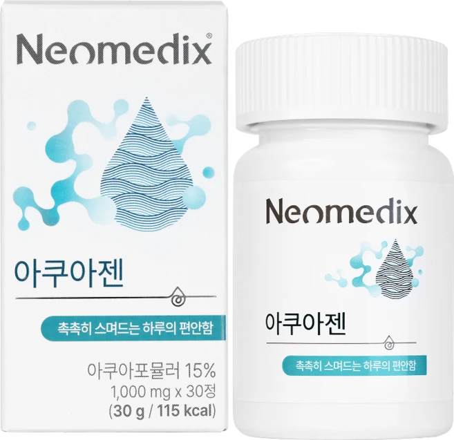 네오메딕스 아쿠아젠 쇼그렌영양제 입마름 눈건조 히알루론산 아쿠아포뮬러, 1개, 30정 - 쿠팡