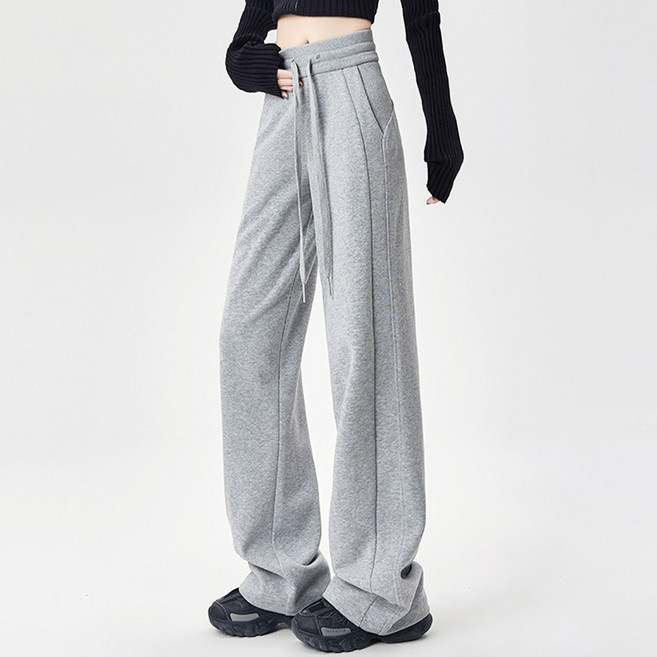 돌아라 여성 와이드 트레이닝바지 데일리 와이드팬츠