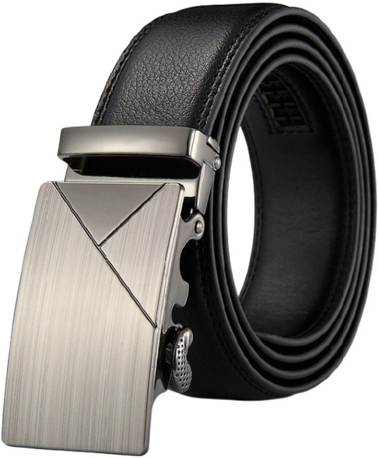 自動扣皮帶 男生皮帶 時尚簡約 輕鬆調整