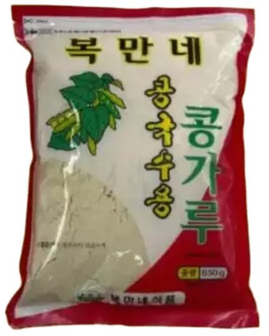 복만네 일반 콩가루 850g국수용파우다 분말 파우더 파우다 국수용 용분말 용더, 850g