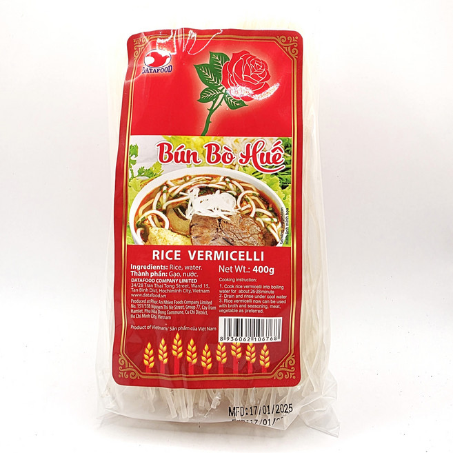 베트남식품 베트남우동 분보후에 분포훼 Bun Bo Hue 베트남쌀국수 worldfood, 1개, 400g