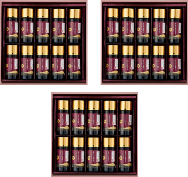 정직한삼 정성가득 6년근 홍삼 산삼배양근 75ml 10개 3박스, 3세트