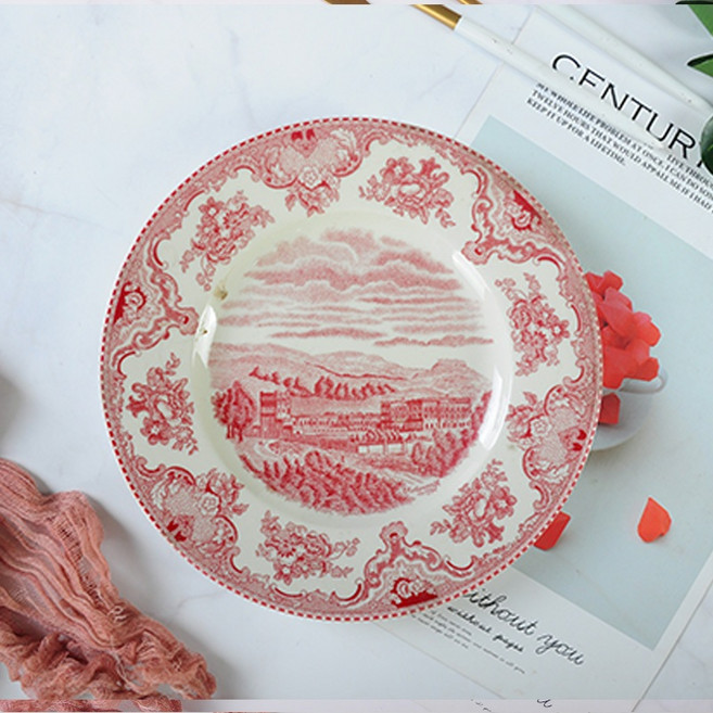 Mexholin영국수출 존슨브라더스 디저트접시 명품그릇 파스타접시 Mexholin, 1개, 혼합색상