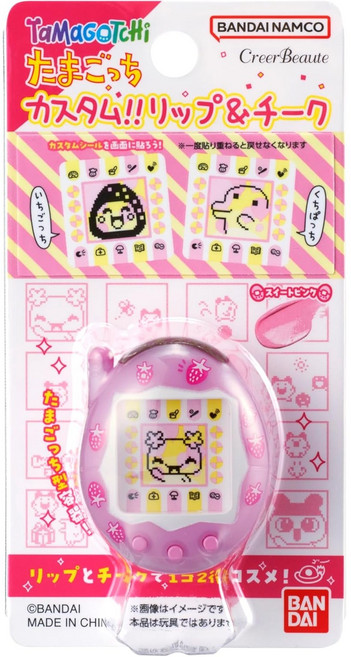 반다이(BANDAI) 다마고치 커스텀 립&티크 케이 타마이치고 미루쿠 대상 연령, 상세페이지 참조, 1개