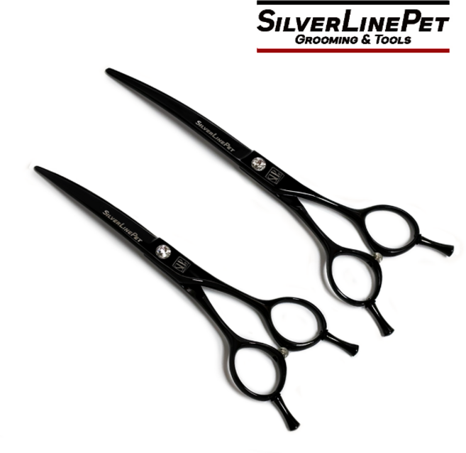 실버라인펫 JTC 미니 톱니 커브가위, 6인치, 1개