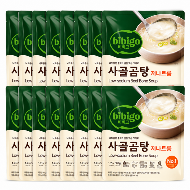 비비고 저나트륨 사골곰탕 500G 18개