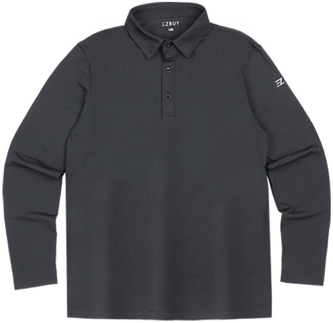[이지바이] 남성 소로나 긴팔 카라 티셔츠_디베이스 가볍고 탄탄한 빅사이즈 스판 골프 스포츠 아웃도어 카라티