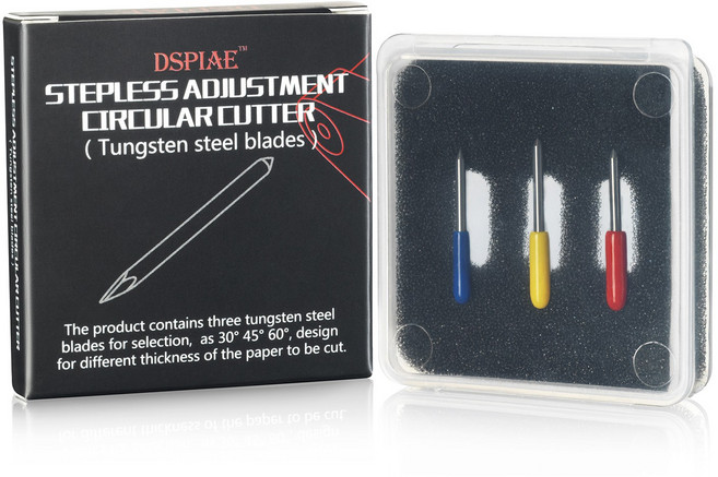 DSPIAE MT-CB 텅스텡 칼날 Tungsten Steel Blades 3pcs