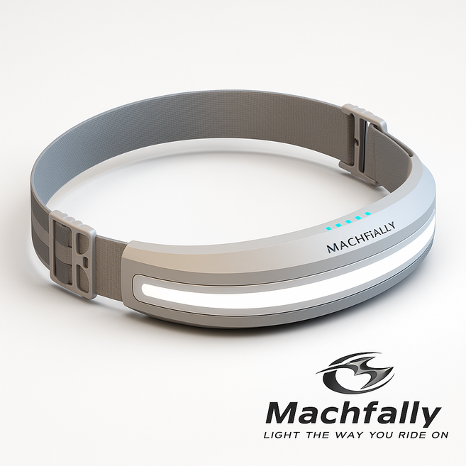 MACHFALLY C타입 USB충전 400루멘 헤드랜턴, 그레이, 1개