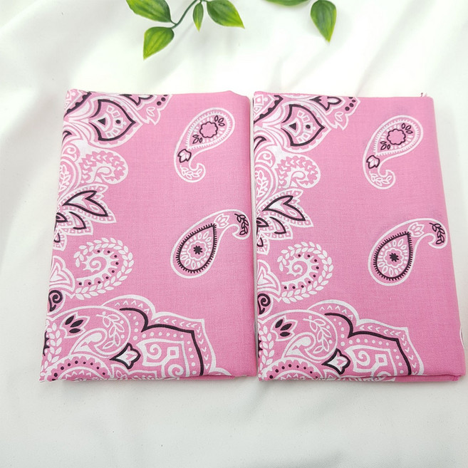 악세사리마켓 22컬러 반다나 페이즐리 국산 면 레트로 대형 스카프 등산 캠핑 두건 러닝 골프 운동회 체육대회 헤어밴드 손수건 2장세트