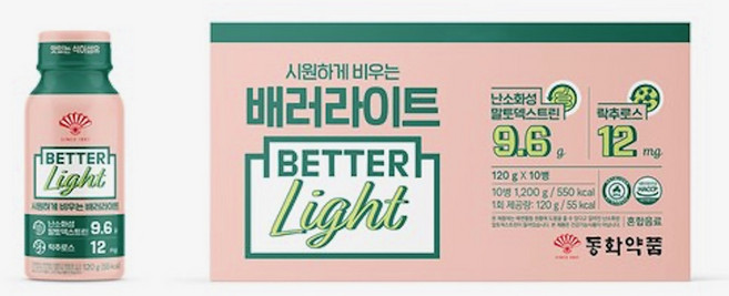 동화약품 배러라이트, 120g, 2개