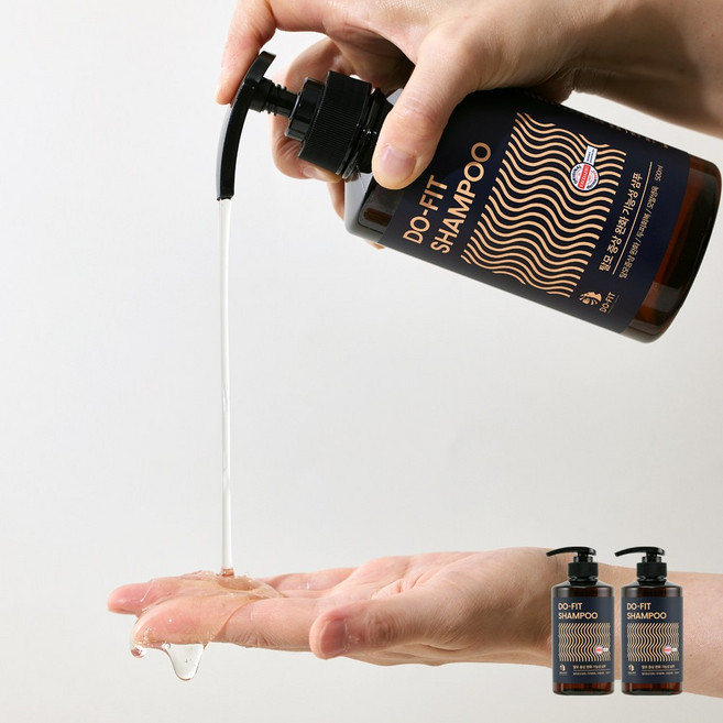 두핏샴푸 (DO-FIT Shampoo) 탈모샴푸 두피샴푸, 2개, 500ml