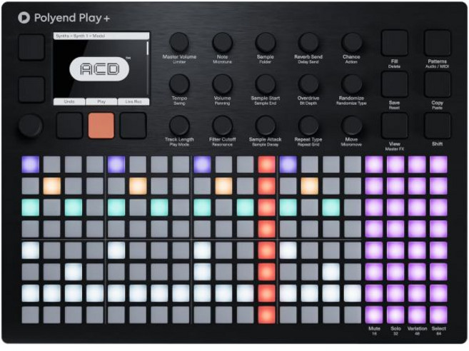 Polyend 폴리엔드 플레이+ 독립형 신디사이저 샘플러 그리고 MIDI 워크스테이션, Polyend 폴리엔드 플레이+ 독립형 신디사이저 샘플