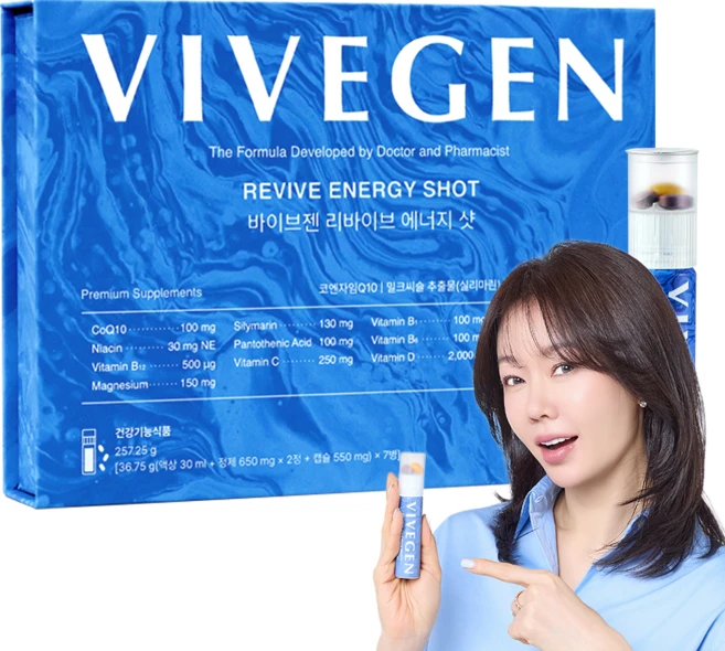 바이브젠 리바이브 에너지 샷, 1개, 7회분 - 쿠팡
