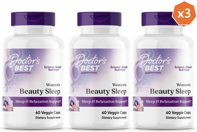 닥터스베스트 여성밸런스 뷰티 슬립 베지캡슐 60정 x3, 1개 - 쿠팡