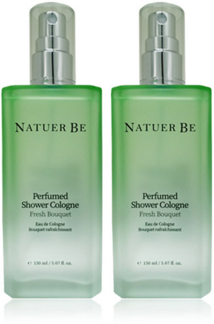 네추어 비 퍼퓸드 샤워 코롱 프레쉬 부케 150ml X 2개