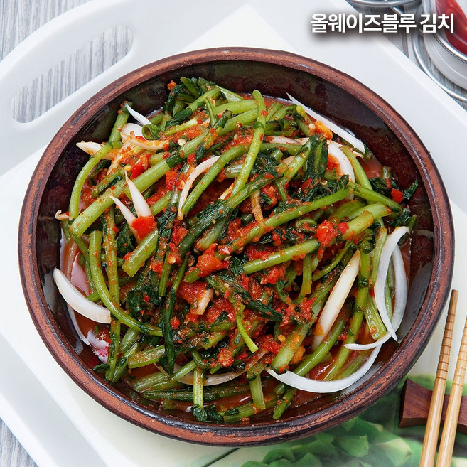 올웨이즈블루김치 매일 담그는 열무김치 생김치, 1개, 1kg