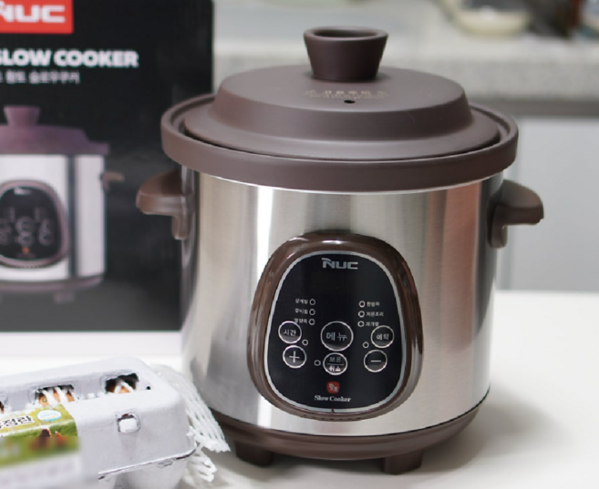 엔유씨 스마트 황토 슬로우쿠커 3L, (정식출고)엔유씨스마트/CEs 150K