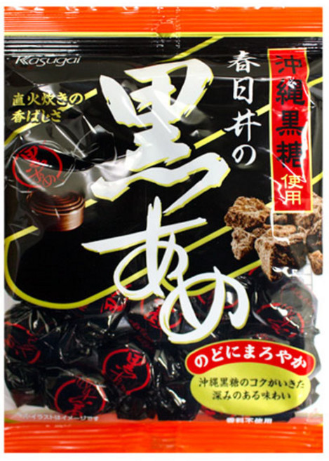 카수가이 구로아메 흑사탕, 129g, 60개