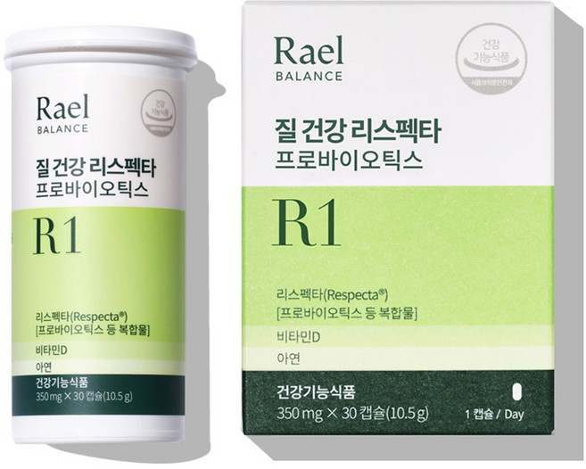 라엘밸런스 질 건강 리스펙타 프로바이오틱스 10.5g, 30정, 1개