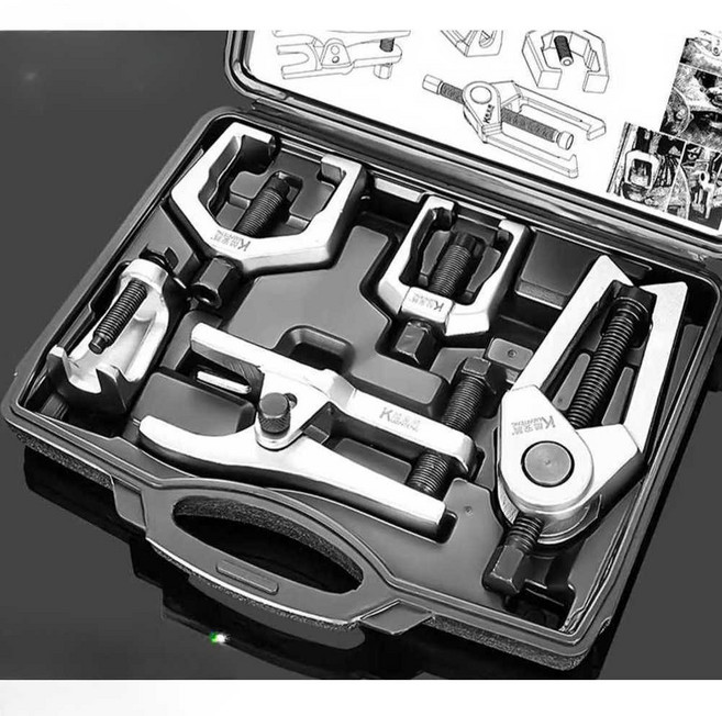 볼헤드 추출기 인젝터 암 타이로드 로어 풀러 자동차 헤비듀티 볼조인트 수출용 포크 베어링, 1개, 대형 조향암 볼조인트 탈거