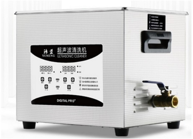 초음파 세척기 실험실 산업용 대형 중형 10L 240W, 1개, 스테인리스