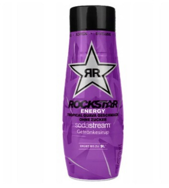 소다스트림 시럽 록스타 에너지 트로피컬 구아바제로440ml, 440ml, 1개