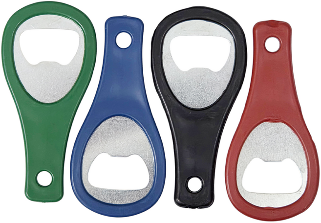 바이트 병따개 오프너, 12개, 혼합색상