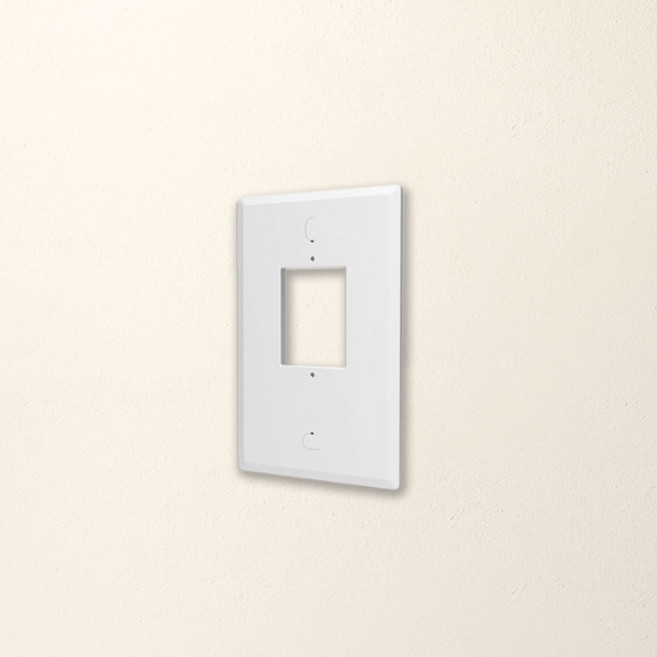 코콤 카메라 초인종 마감판 기본형 화이트, 초인종마감판 화이트(기본형)