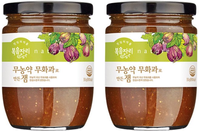 복음자리 무농약 무화과잼 350g, 2개