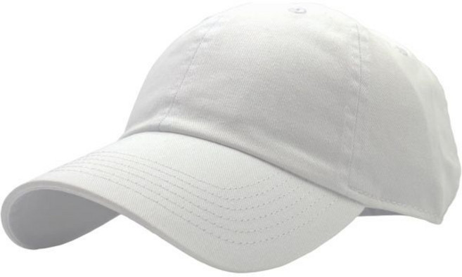 맥스트 유니섹스 클래식 로우 프로파일 코튼 야구 모자 플레인 블랭크 카모플로지 소프트 구성되지 않은 조절 가능한 사이즈 아빠, One Size, White