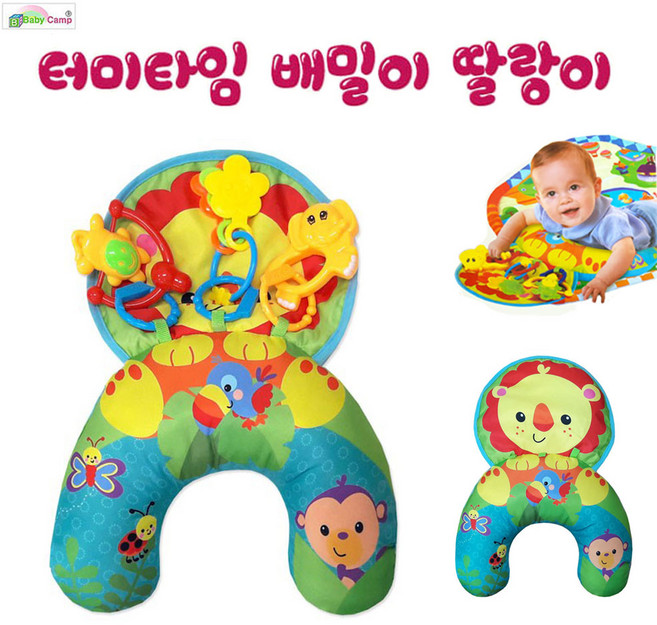 터미타임 배밀이 딸랑이 아기 장난감 감각운동 상체근육발달 신생아국민템 베이비캠프