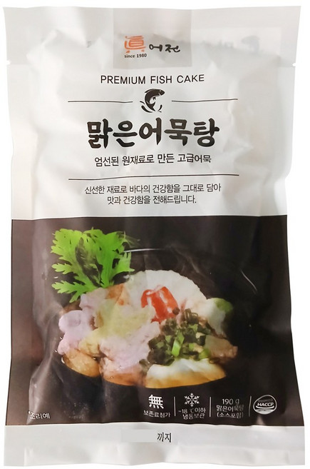 진어전 가마보꼬 맑은어묵탕 190g, 3개