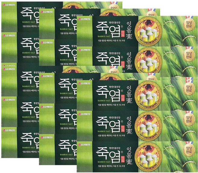 죽염 잇몸고 치약, 120g, 18개