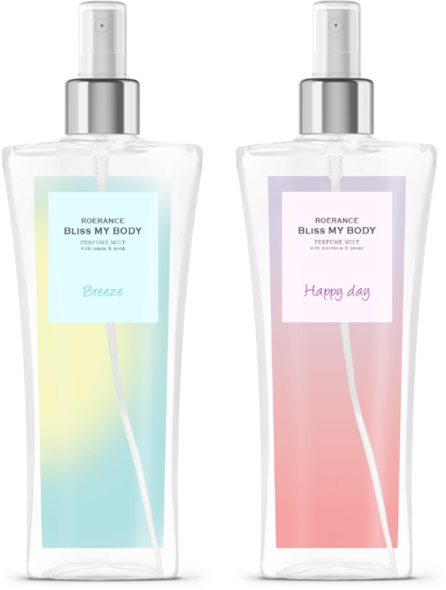1+1 [로에랑스] 대용량 퍼퓸 바디 미스트 250ml, 02. 바디미스트_브리즈, 04.바디미스트_해피데이, 2개