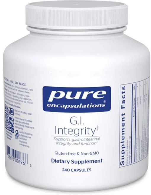 퓨어 인캡슐레이션 Pure Encapsulations G.I. Integrity 240캡슐, 240정, 1개 - 쿠팡